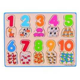 Puzzle - numere si culori