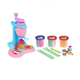 Set plastilina, accesorii si jucarie pentru modelaj lovin ice cream cafe