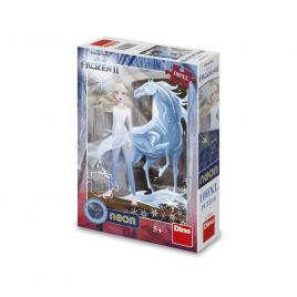 Puzzle neon frozen 100 piese dino toys