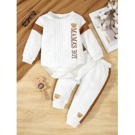 Costumas pentru bebelusi - mama's boy (marime disponibila: 6-9 luni (marimea 19