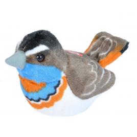 Pasare cu sunet privighetoare gusa vanata - bluethroat