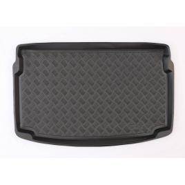 Covor tavita portbagaj vw polo vi hatchback cu podea portbagaj fixa 2017+