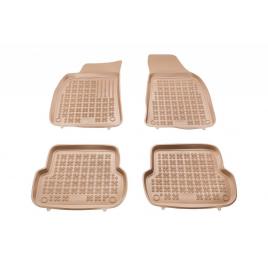 Covorase presuri auto cauciuc dedicate bej audi a4 ii b6 | b7 2000 -2008