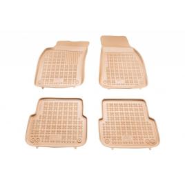 Covorase presuri auto cauciuc dedicate bej audi a6 allroad quattro c6 2006 - 2011 | audi a6 iii c6 pre facelift 2004 -2008
