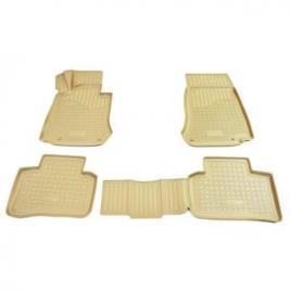 covorase presuri cauciuc tip tavita bej bmw seria 7 2001-2008 scurt