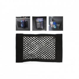 Plasa organizator portbagaj tip buznar cu scai 25x50cm