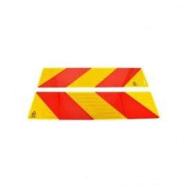 Placi reflectorizante hasurate metal premium 56x20