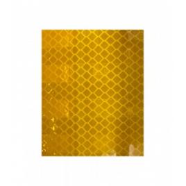 Banda reflectorizanta galbena tip fagure 1m x 1.22m (pret pe metru)
