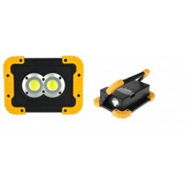 Lanterna lampa led cob cu functie stoboscopica