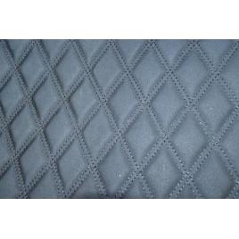 Material piele eco interior auto covorase tavita portbagaj negru cusatura neagra
