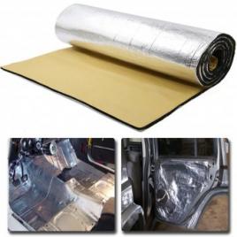 Rola insonorizant aluminiu premium auto cu adeziv 1m x 10m 10mm grosime ® alm