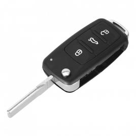 Carcasa cheie briceag 3 butoane skoda octavia 2 facelift