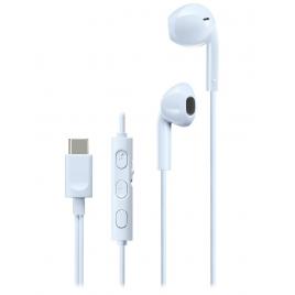 Casti jvc ha-fr17uc-a-u, cu fir, in-ear, microfon, usb-c, albastru deschis