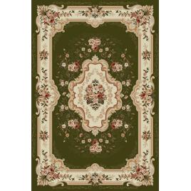 Covor lotos 570, model sufragerie, verde