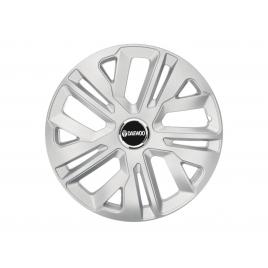 Set 4 capace roti raven gri r16, pentru gama auto daewoo