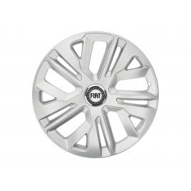 Set 4 capace roti raven gri r14, pentru gama auto fiat