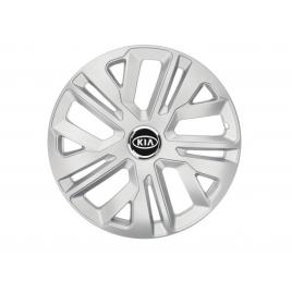 Set 4 capace roti raven gri r14, pentru gama auto kia