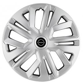 Set 4 capace roti raven gri r16 , pentru nissan nou