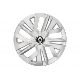 Set 4 capace roti raven gri r16, pentru gama auto renault