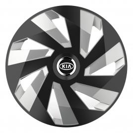 Set 4 capace roti autohelix msa®, potrivite jantelor de r16, pentru kia, model