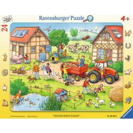 Puzzle mica mea ferma - 24 piese