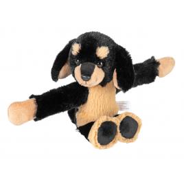 Jucarie de plus catelus dachshund huggers 20 cm