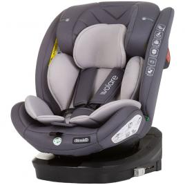Scaun auto chipolino volare i-size 40-150 cm granite cu sistem isofix