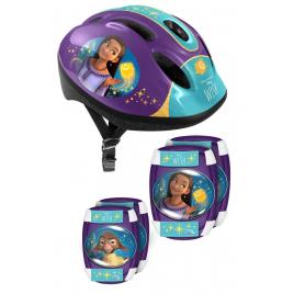 Set casca, cotiere si genunchiere wish stamp