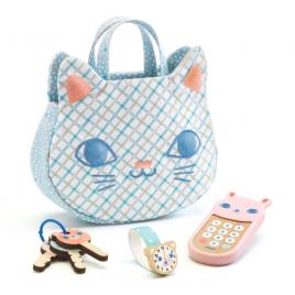 Set de joaca gentuta pisicuta cu accesorii djeco