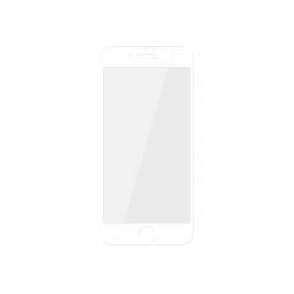 Folie de sticla 3d pentru protectie telefon smartphone iphone 7 plus, display 5.5 inch, culoare alb