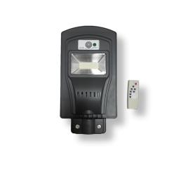 Lampa solara stradala proiector solar 30W, 40 LED, telecomanda,senzor miscare si lumina