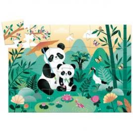 Puzzle djeco panda leo 24 piese