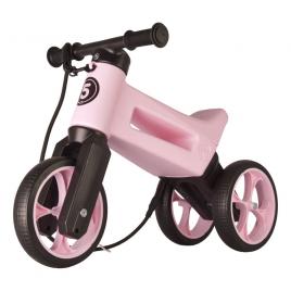 Bicicleta fara pedale funny wheels rider supersport 2 in 1 pastel baby pink