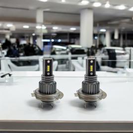 Set 2 becuri auto led mini h7 px26d, canbus, 12w/set, 12/24v