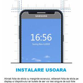 Folie de sticla mystyle 2,5d , duritate 9h compatibila cu samsung galaxy j3 2017