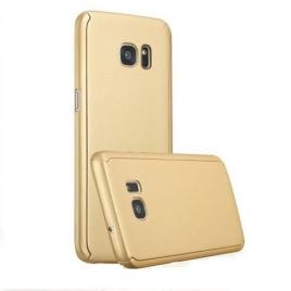Husa fullbody mystyle gold samsung galaxy j5 2017 acoperire completa 360 grade cu folie de protectie gratis