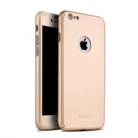 Husa de protectie pentru apple iphone 6 plus / 6s plus, ipaky pro gold original case , acoperire completa 360 grade cu folie de protectie gratis