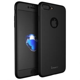 Husa pentru apple iphone 7 plus mystyle ipaky original negru, acoperire completa 360 grade
