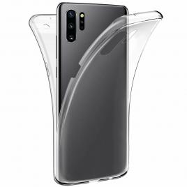 Husa full tpu 360° (fata + spate) pentru samsung galaxy note 10 plus, transparent