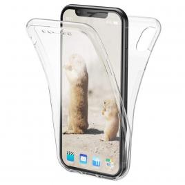 Husa full tpu 360° (fata + spate) pentru iphone xs max, transparent