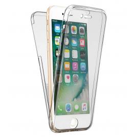 Husa full tpu 360° fata si spate compatibila iphone 8, transparent