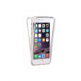 Husa fullbody mystyle 360º ultra slim tpu, fata - spate, transparenta compatibila cu apple iphone 8 plus