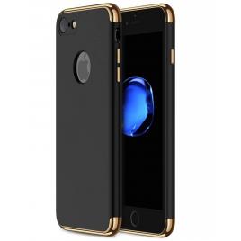 Husa apple iphone se2, mystyle elegance luxury 3in1 negru
