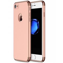 Husa apple iphone se2, mystyle elegance luxury 3in1 rose-gold