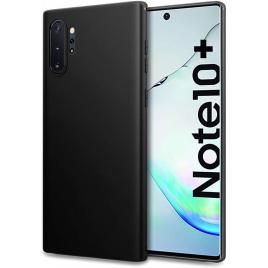 Husa samsung galaxy note 10 plus, silicon slim antisoc negru