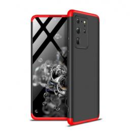 Husa pentru samsung galaxy s20 plus, fullbody 360° 3in1 negru-rosu