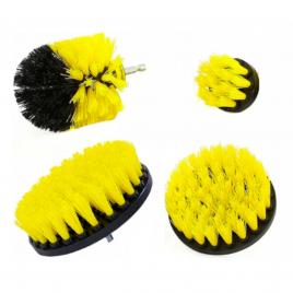 Set de perii curatare pentru bormasina 4 elemente kd10995 kraftdele