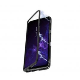 Carcasa magnetica pentru samsung galaxy s8 plus, negru/transparent