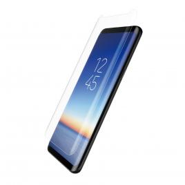 Folie de protectie pentru samsung s8 din sticla securizata 9h, model hot bend pe tot ecranul, negru