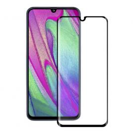 Folie de sticla samsung galaxy a40 - acoperire completa ecran, margini negre